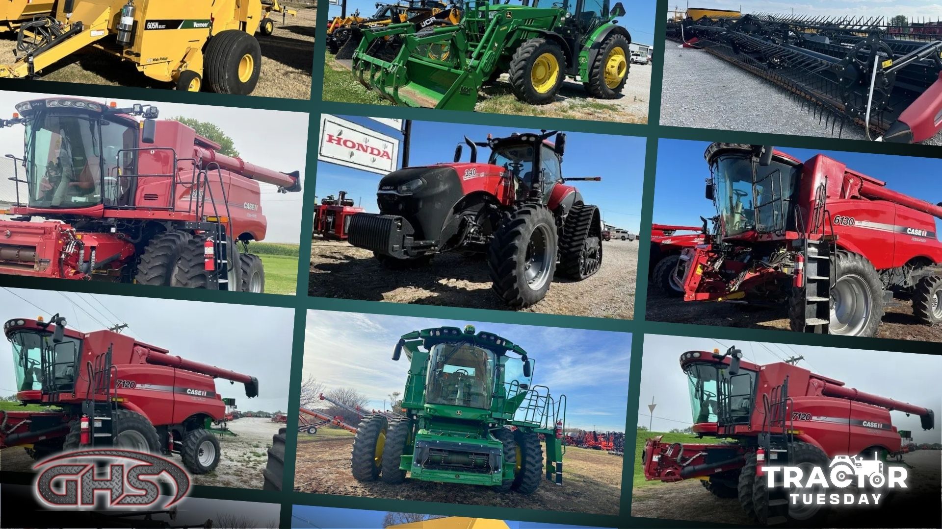 Tractor Tuesday and GHS Implement Team Up for Major February 24 Equipment Auction